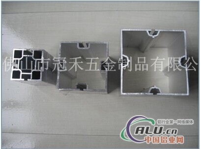 展览方柱铝材系列 四槽八槽方柱