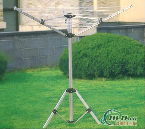 LYQ204- 3 arms aluminum rotary airer with tripod stand