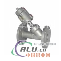 全不锈钢气动角座阀