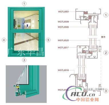 wgtl85提拉窗系列