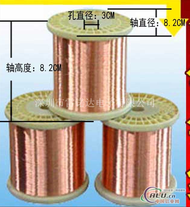 厂家0.4、0.5、0.56mm电镀铜包铝镁