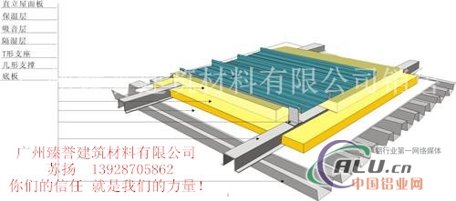 专业生产承接铝镁锰直立屋面系统-铝合金型材-中国