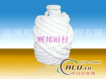 耐火保温陶瓷纤维绳 高温密封绳