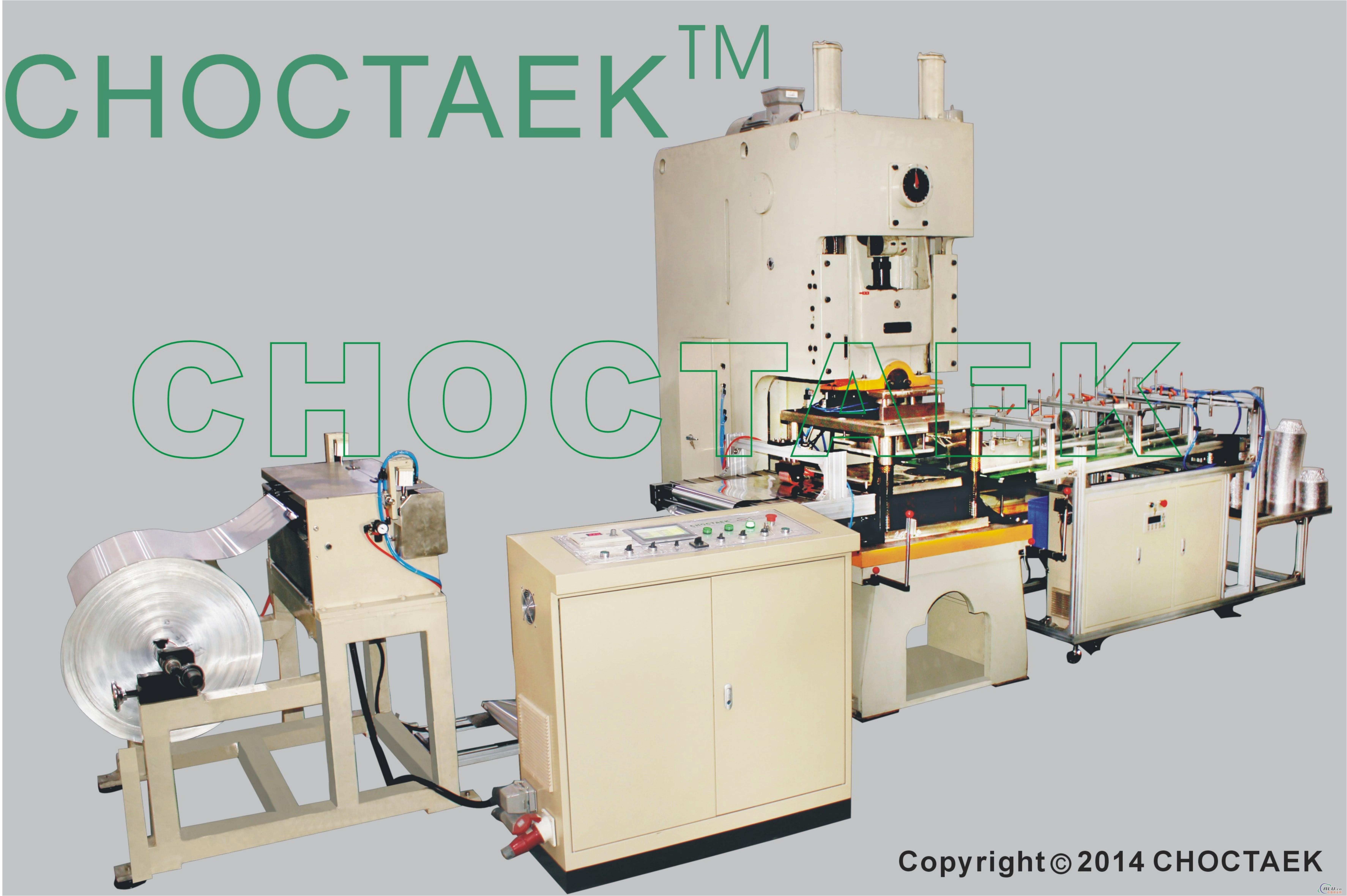 High Efficient Aluminium Foil Container Making Machine CTJF-60T