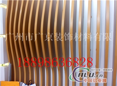 广州铝方通厂家 木纹铝方通的常用规格 