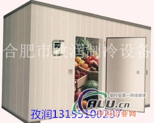 铝排小型蔬菜保鲜库安装铝排小型冷库
