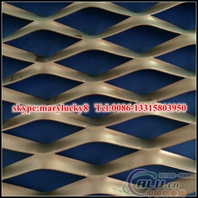 供应氧化铝板网幕墙铝板网 