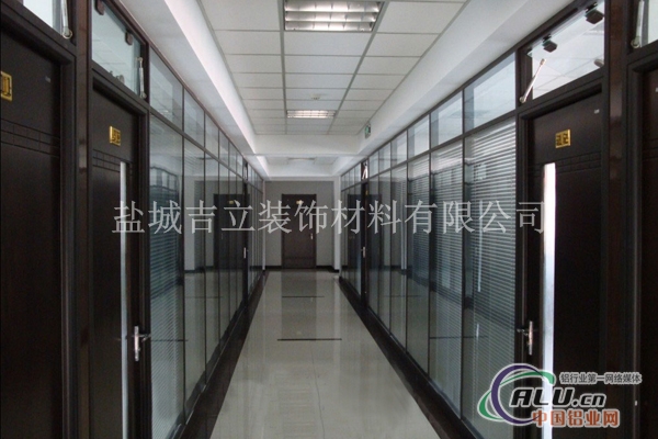 南京写字楼办公室双层玻璃隔断