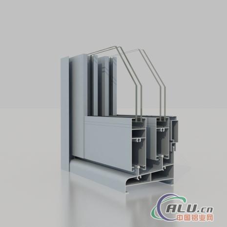 Aluminumextrusionprofileusedfordoors,windows,handrails,louvers,curtainwalls