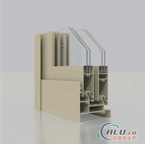 Aluminumextrusionprofileusedfordoors,windows,handrails,louvers,curtainwalls