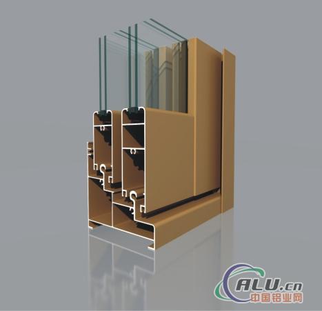 Aluminumextrusionprofileusedfordoors,windows,handrails,louvers,curtainwalls
