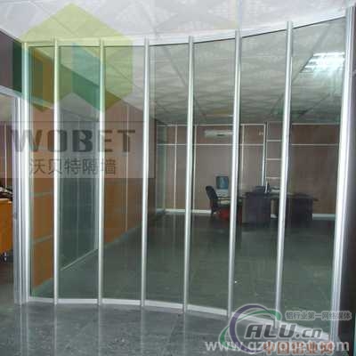 厂家办公室专项使用玻璃隔断高隔墙