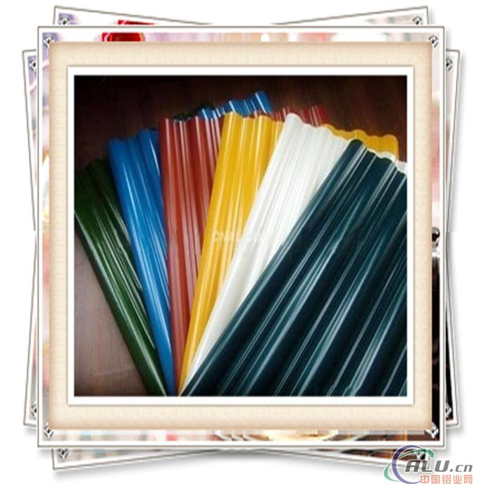 alloy 3003 color coated corrugated aluminium roofing sheet