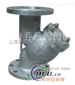 GL41H碳钢法兰Y型过滤器