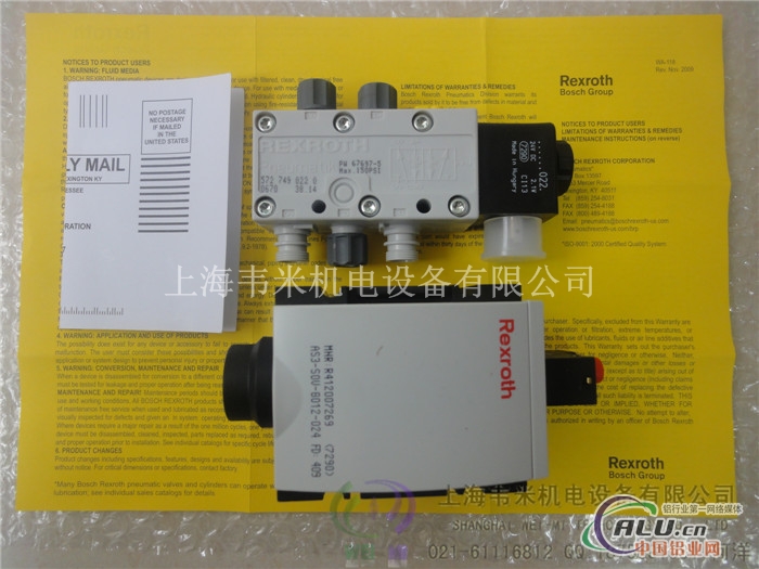 REXROTH气动阀0830100489