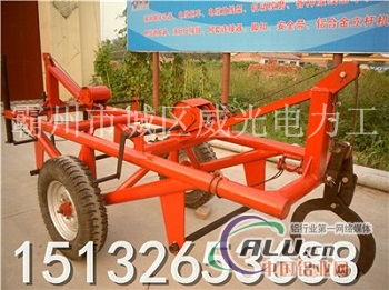 小型电缆线盘收放线车
