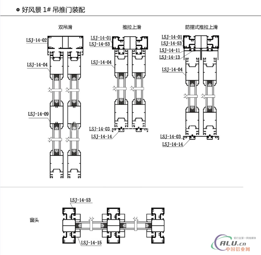 重型推拉门型材厂家直销