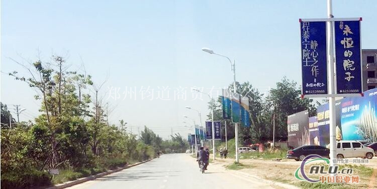 道旗架型材镀锌方管灯杆道旗