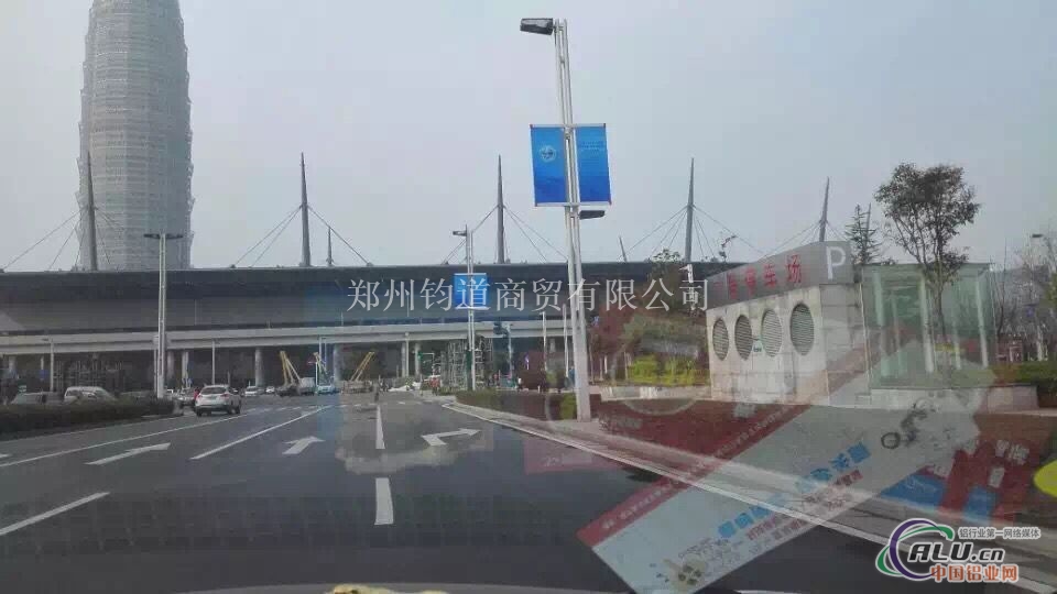 路灯铝合金道旗制作道旗杆