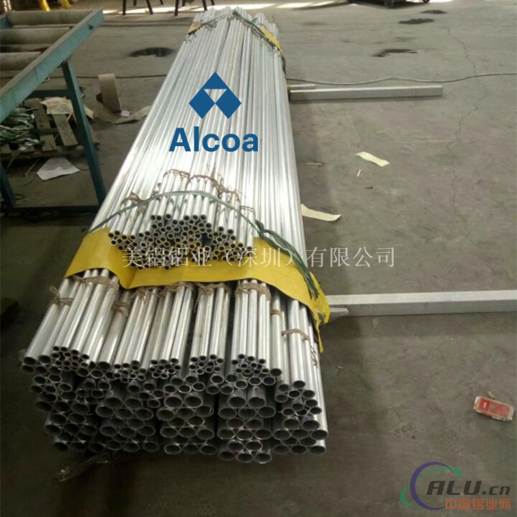 供应优质6060铝管 铝镁合金6060T6实心铝棒