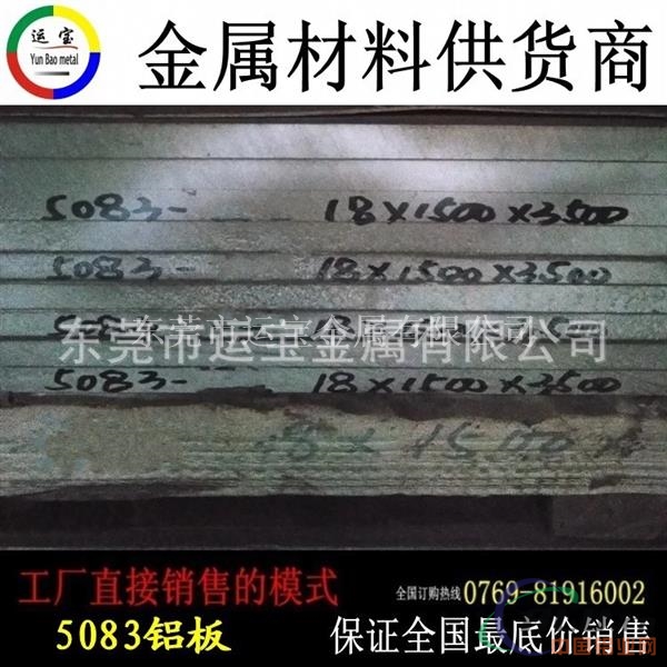 AL5083H112中厚铝板厂家