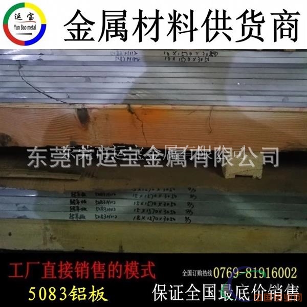 AL5083H112船用铝合金板