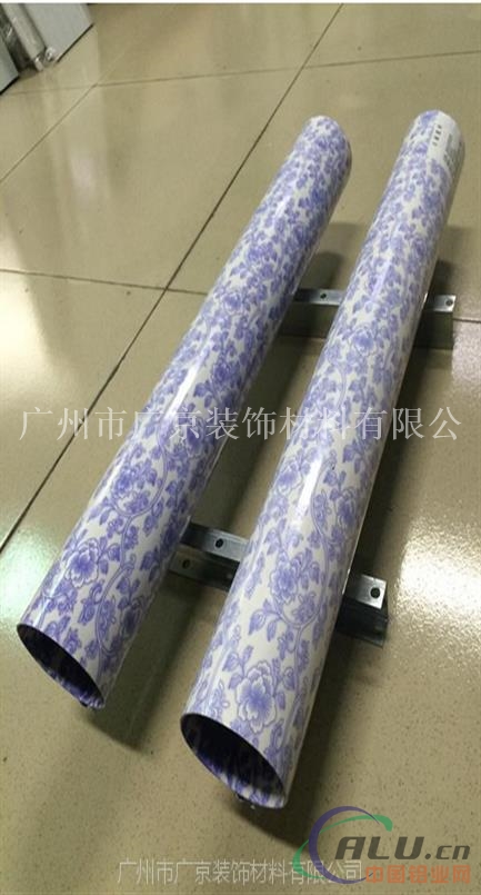厂家定做50mm铝圆管天花 圆形铝方通