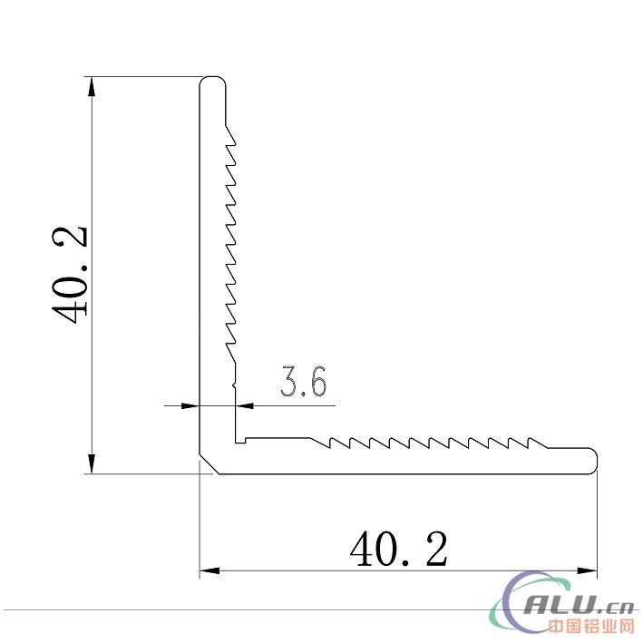 太阳能铝型材TYN40.5X40.5