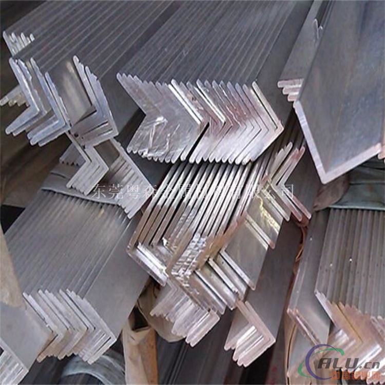  广东6063无缝合金角铝 各种规格6061铝排