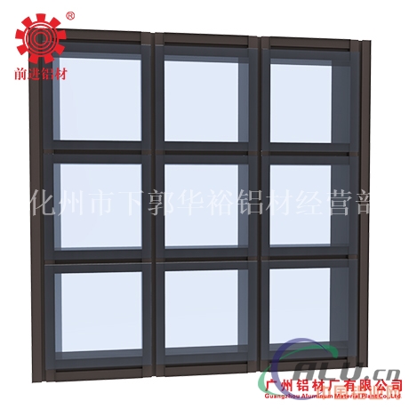 幕墙铝材门窗铝型材 建筑铝型材