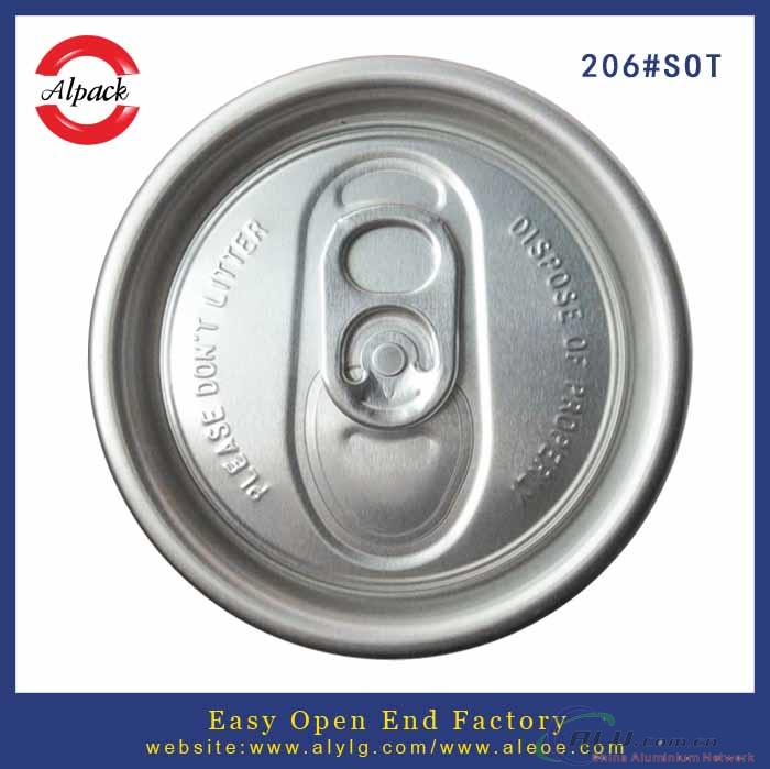206 beverage easy open end