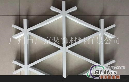 供应浙江菱形型材铝格栅