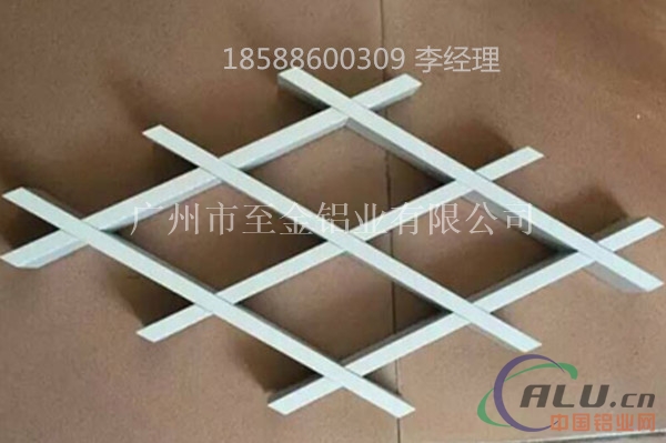 南通市方形铝格栅常用规格厚度