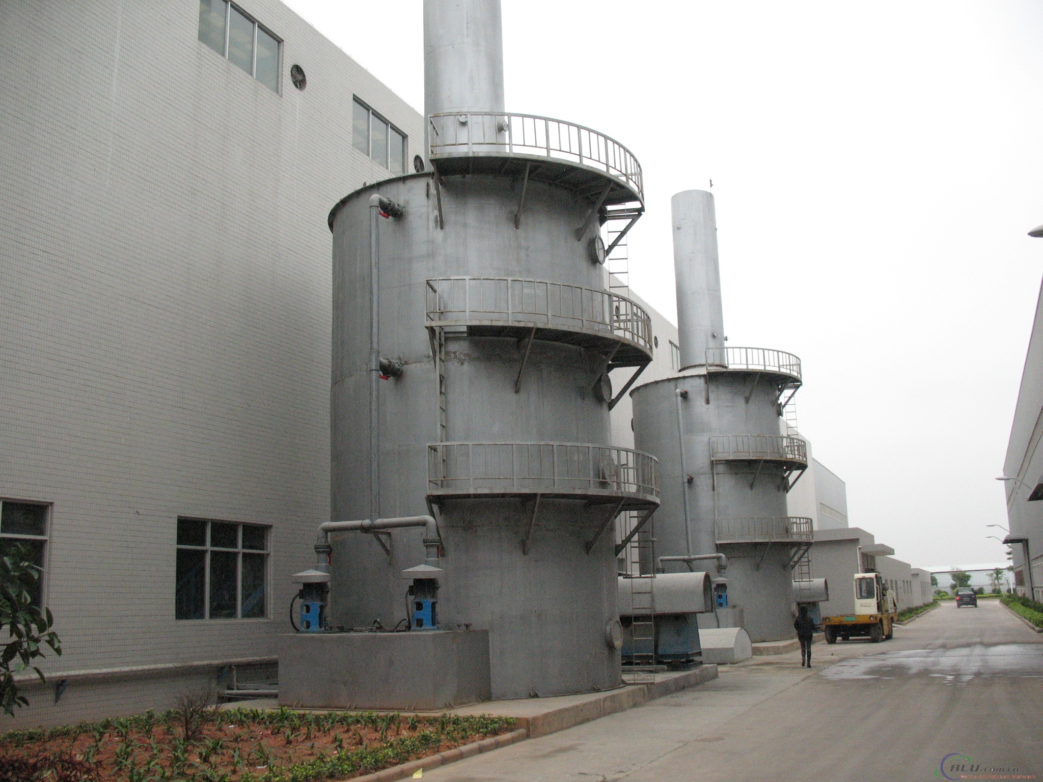 oxidation air exhausting device