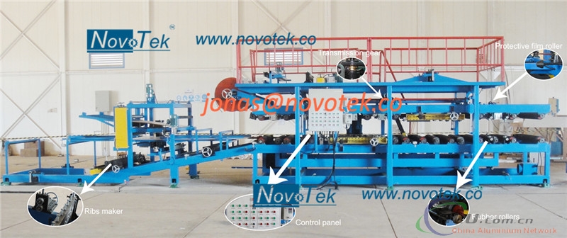 EPS sandwich panel production line