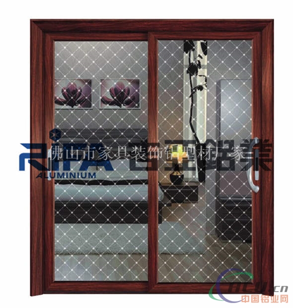 吊柜卧室门铝型材成批出售