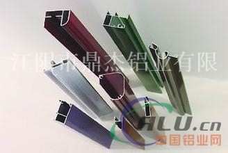 江阴鼎杰长期生产推拉门铝型材，纱窗铝型材