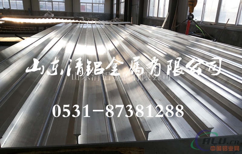 工厂生产铝合金搅拌摩擦焊带筋板