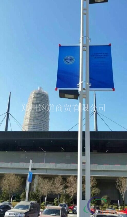灯杆道旗广告架户外灯杆旗架子