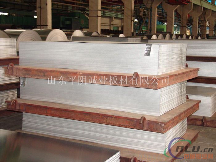 热轧宽厚合金铝板生产，定尺合金铝板生产，