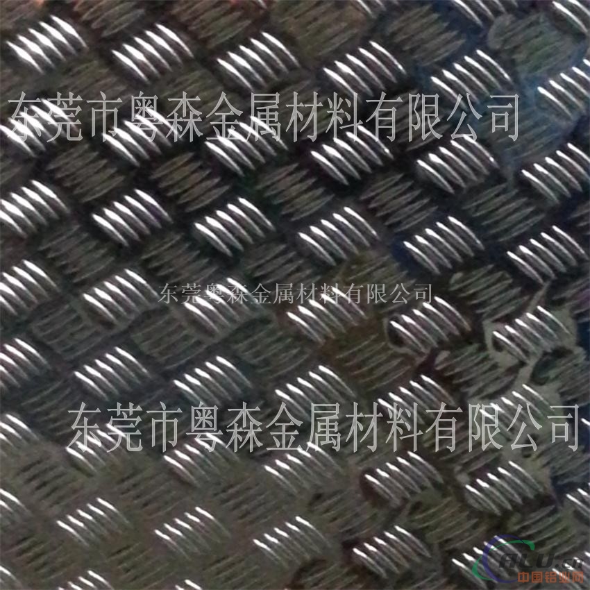合肥5083五条筋花纹铝板 空调3003无缝铝管