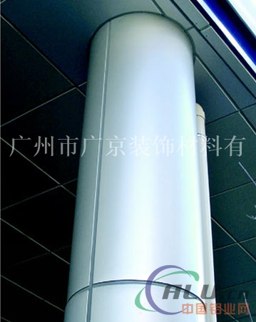 木纹包柱铝单板
