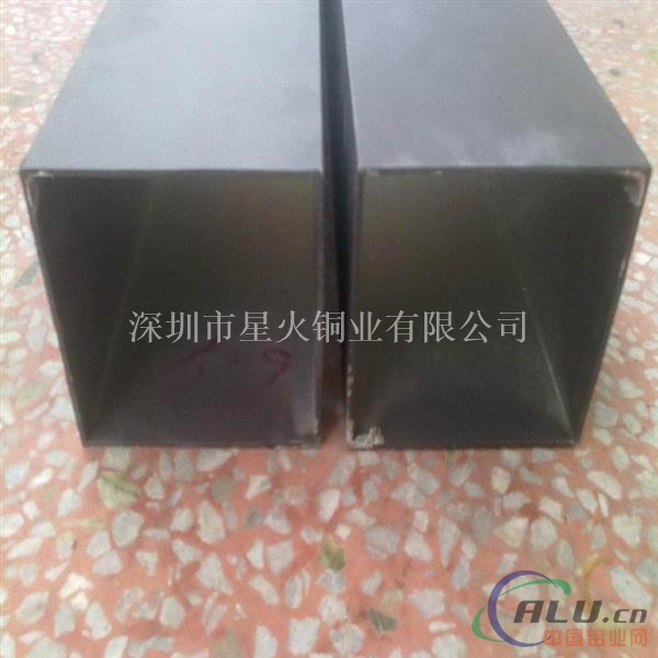 供应60403mm铝方管6063氧化方管