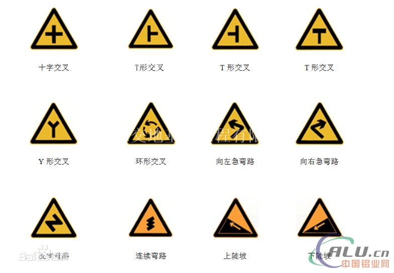 标志牌交通标志牌安全标示牌我家好