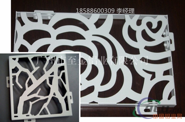 幕墙镂空雕花板价格铝板雕刻18588600309
