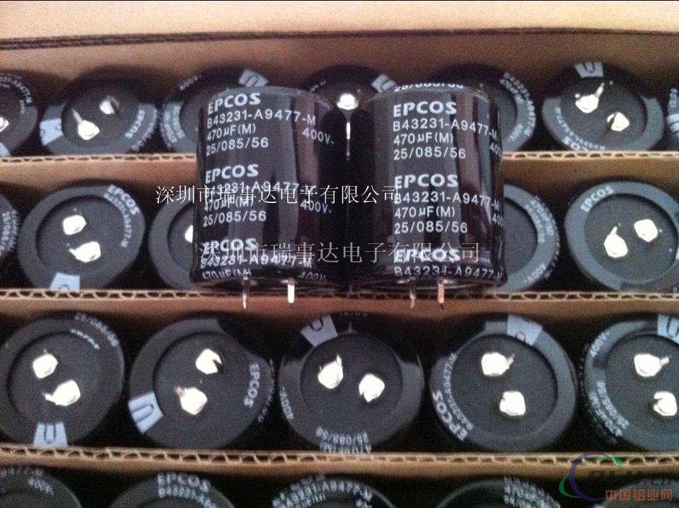 B43231-A9477-M EPCOS铝电容器470uF400V