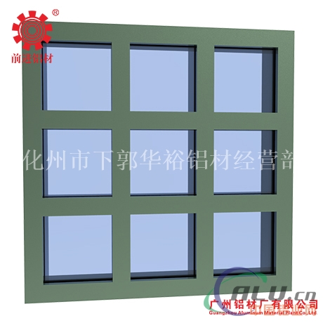 Q1401铝合金明框玻璃幕墙型材