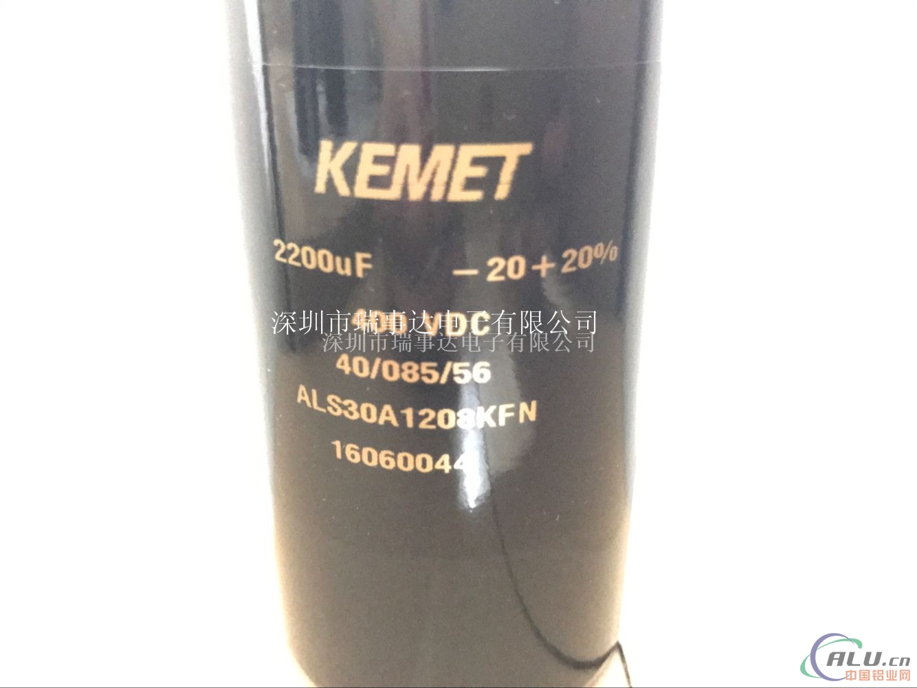 正确产品KEMETALS30A1208KFN铝电容器