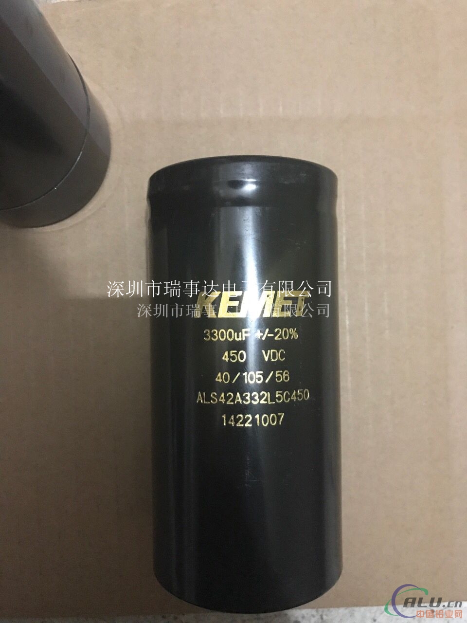 正确产品KEMETALS31A222NF450铝电容器