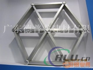 供应方形铝格栅 三角铝格栅